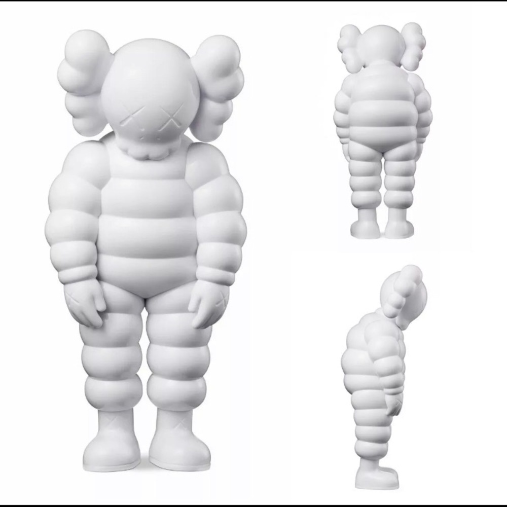 Brand New Kaws What Party Figure - White
